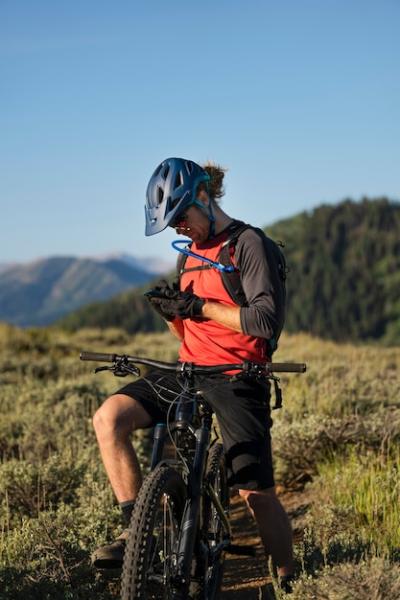 Young Adult Riding an Electric Bike in the Countryside – Free Stock Photo, Download Free