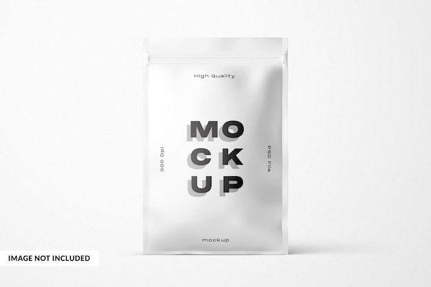 Plastic Zipper Bag Mockup – Free Download