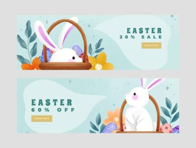 Watercolor Easter Brunch Menu Template – Free Download