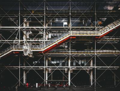 Centre Georges Pompidou in Paris, France – Free Stock Photo for Download