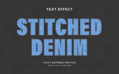 Stitching Text Effect: Download Free Stock Photo