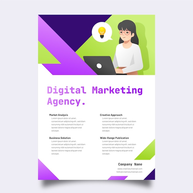 Marketing Agency Template Design – Free Download