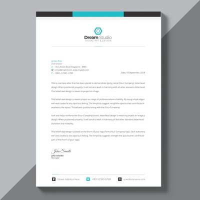 Corporate Blue Brochure Template – Download Free Stock Photo