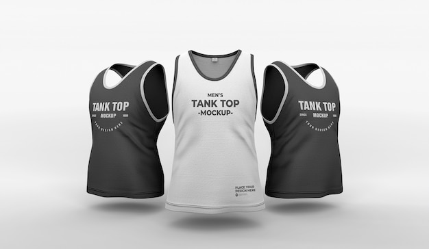 Sports Tank Top Mock-Up Design – Free Download