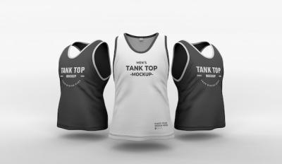 Sports Tank Top Mock-Up Design – Free Download