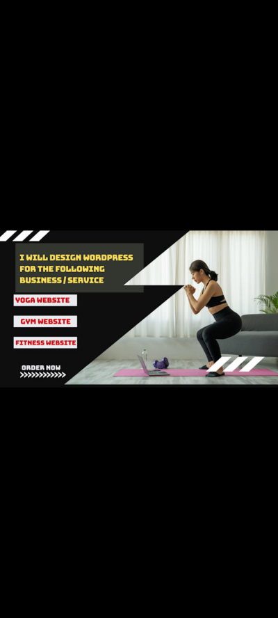 Design a Stunning WordPress Fitness, Gym, and Yoga Website