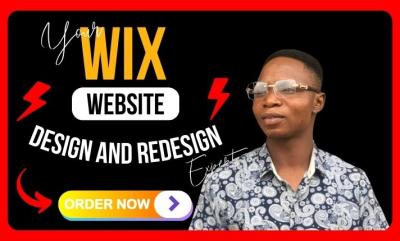 I Will Redesign Your Wix Website | Premium Wix Website Design Services