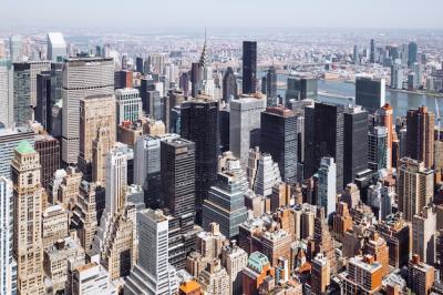 Stunning Cityscape View from the Empire State Building – Free Download