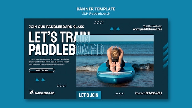 Sup Banner Template Design – Free Download