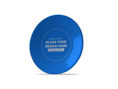 Plate Dish Mockup Template Isolated – Download Free Stock Photo