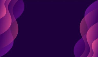 Modern Wave Abstract Designs in Gradient Purple Color – Free Download