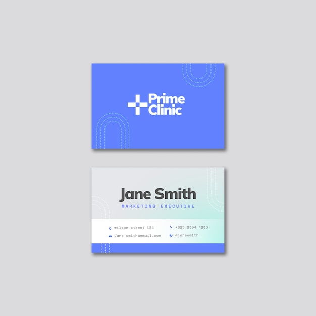 Botox Filler Clinic Business Card Template – Download Free Stock Photo