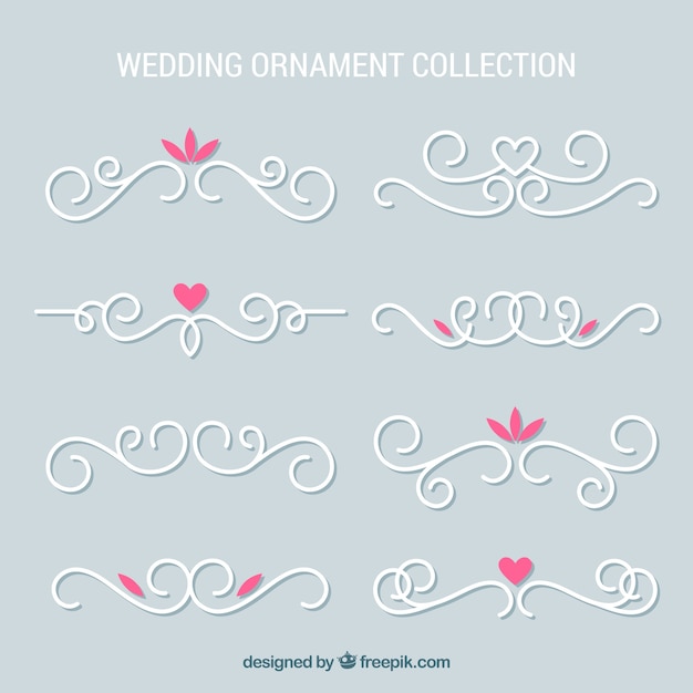 Wedding Ornaments Collection for Decoration – Free Download