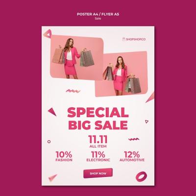 Black Friday Flyer Template – Free Download