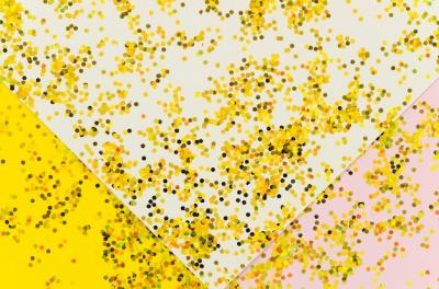 Abstract Golden Glitter on Colourful Background – Free Download