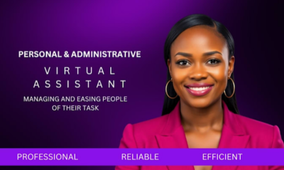 I’ll Be Your Administrative Personal Assistant and Social Media Manager