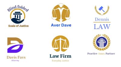 I Will Design a Minimalist Law Firm Logo