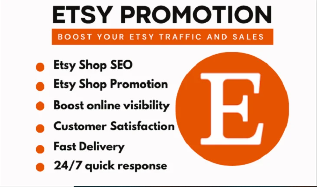 I Will Promote Your Etsy Store to Boost Sales and Traffic