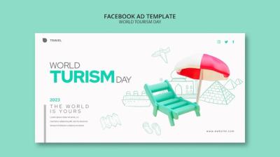 World Tourism Day Social Media Promo Template – Free Download