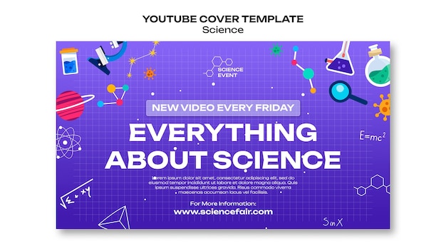 Science and Experiments Social Media Promo Template – Free Stock Photo Download