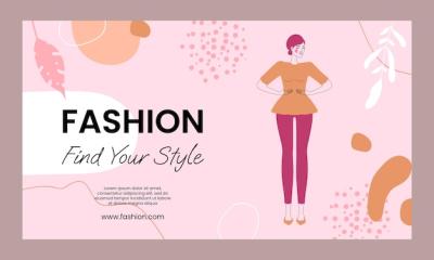 Minimal Fashion Collection Twitch Background – Free Download