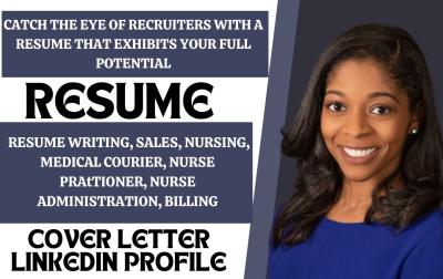 I Will Create a Dynamic Resume, CV, Cover Letter, LinkedIn Profile, and Job Search Strategies