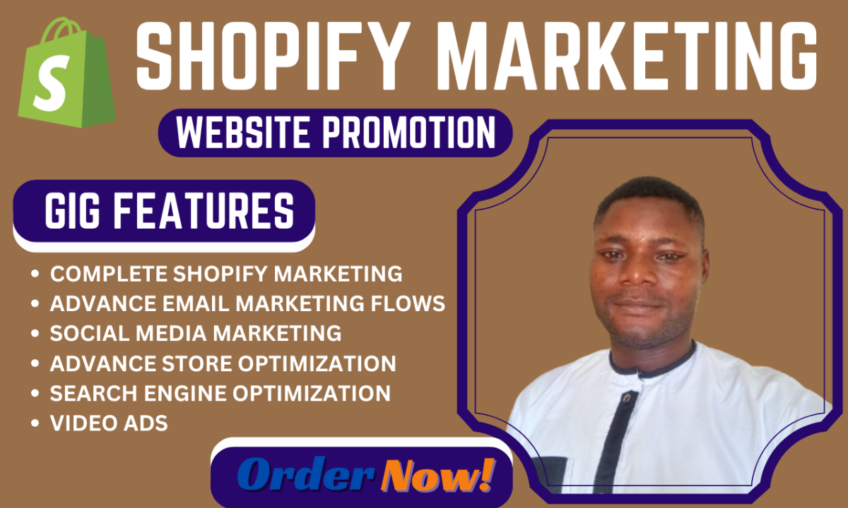 I will boost Shopify sales, Shopify marketing, Shopify store promotion, Shopify manager