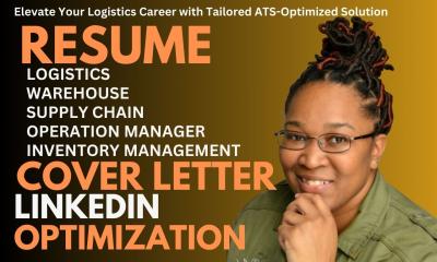 I will write you an ats logistics, warehouse and supplychain resume