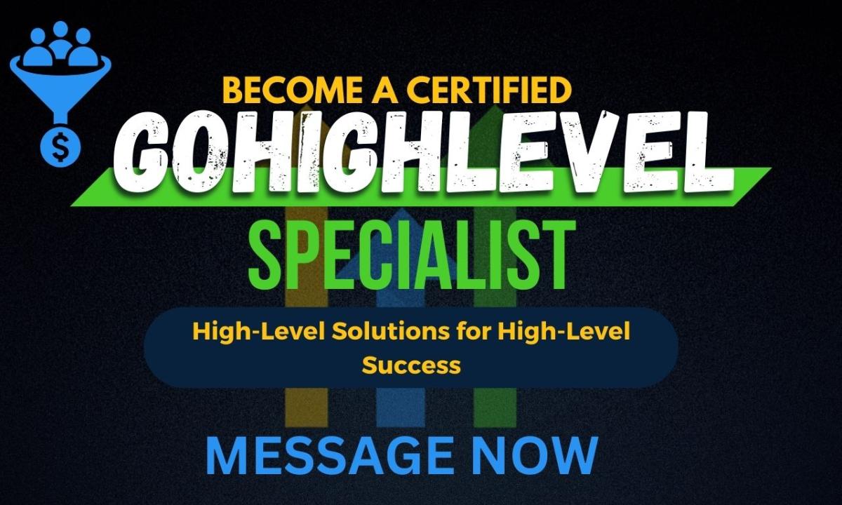 I will do gohighlevel a2p 10dlc ghl, webinar ghl, gohighlevel website sales funnel ghl