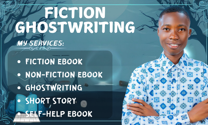 I will be your 30k non fiction ghostwriter ebook writer book writer ebook ghostwriter