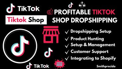 I will setup facebook shop, tiktok shop, instagram shop tiktok ads or shopify marketing