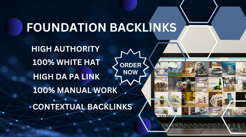 professional create HQ foundation backlinks