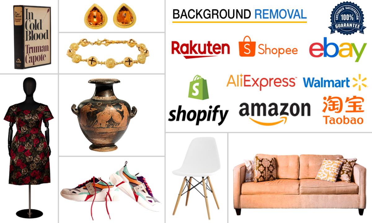 I will do background removal for perfect product images