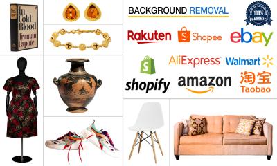 I will do background removal for perfect product images