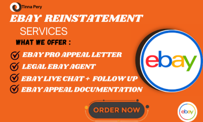 I will reopen ebay suspension with appeal letter for ebay reinstatement and ebay reopen