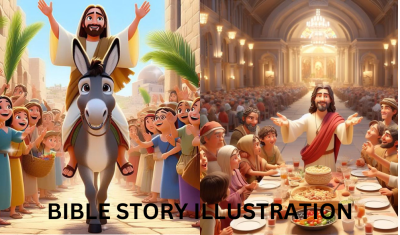 i will illustrate edit children story book short bible stories kids story