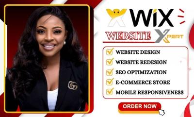 I will wix website redesign wix website design wix website redesign wix studio website