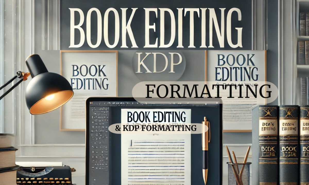 I will do fiction book editing as developmental editor, proofread, kdp book formatting