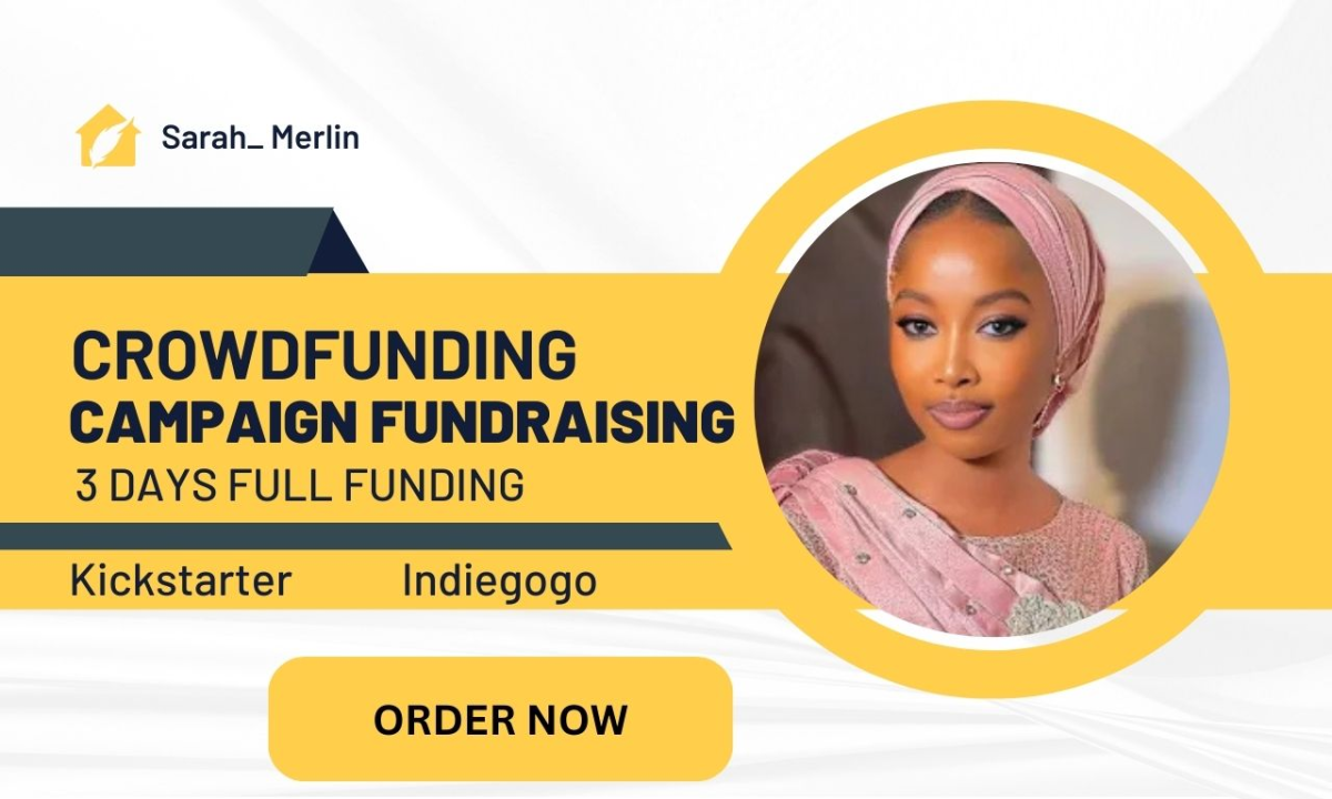 I will promote kickstarter indiegogo crowdfunding campaign to full funding in 3 days