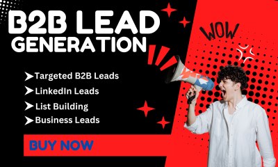 b2b lead generation, linkedin prospecting, and email list building
