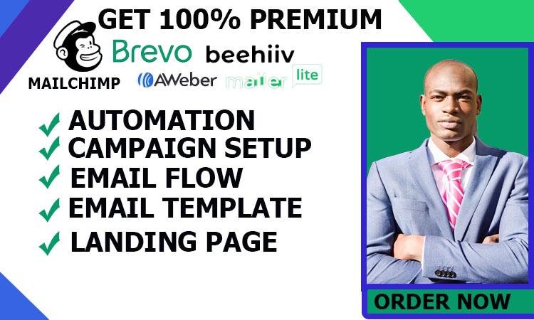 I WILL BEEHIIV BREVO MAILCHIMP AWEBER MAILERLITE BREVO NEWSLETTER