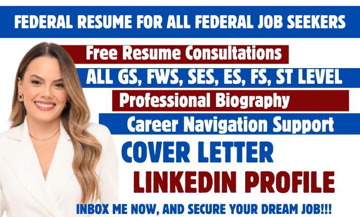 I will write federal resume for usajobs, ats resume, engineering resume, tech resume