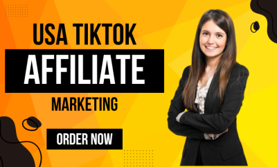 I will do USA tiktok affiliate marketing , USA tiktok ads and set up USA tiktok shop