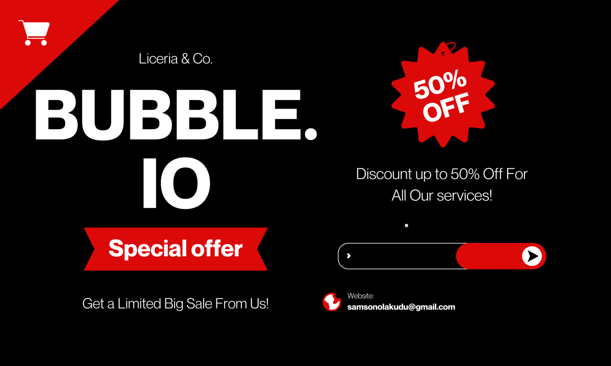 I will bubble saas bubble io developer web application bubble mvp on bubble io