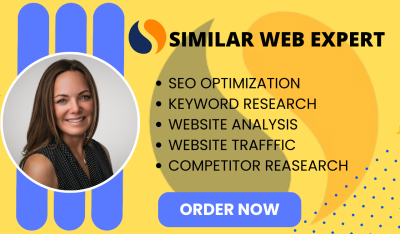 I will unlock your business growth with similarweb insights, SEO, traffic insights