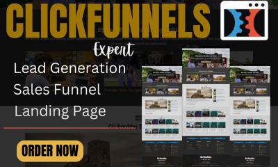 I Will Be Your ClickFunnels Expert for Webinar Funnels, Sales Funnels, and Landing Pages