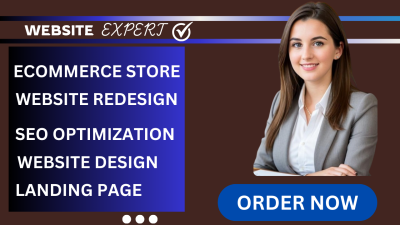 I will godaddy website design godaddy ecommerce website redesign office cleaning web