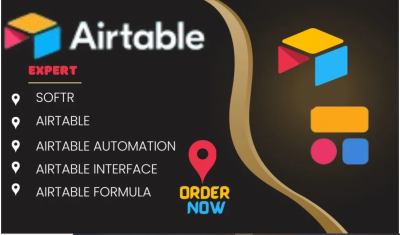 I will airtable, softr, airtable database, airtable automation, softr integration