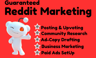 I will do reddit post management for business, website ecommerce, saas or crypto token