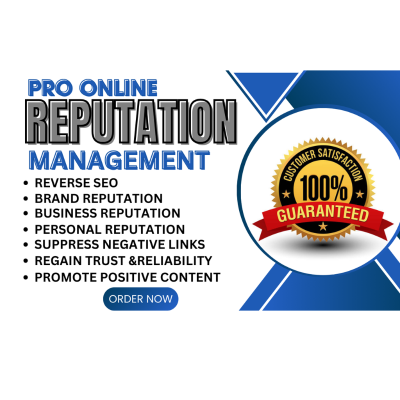 I will help you improve your online reputation management